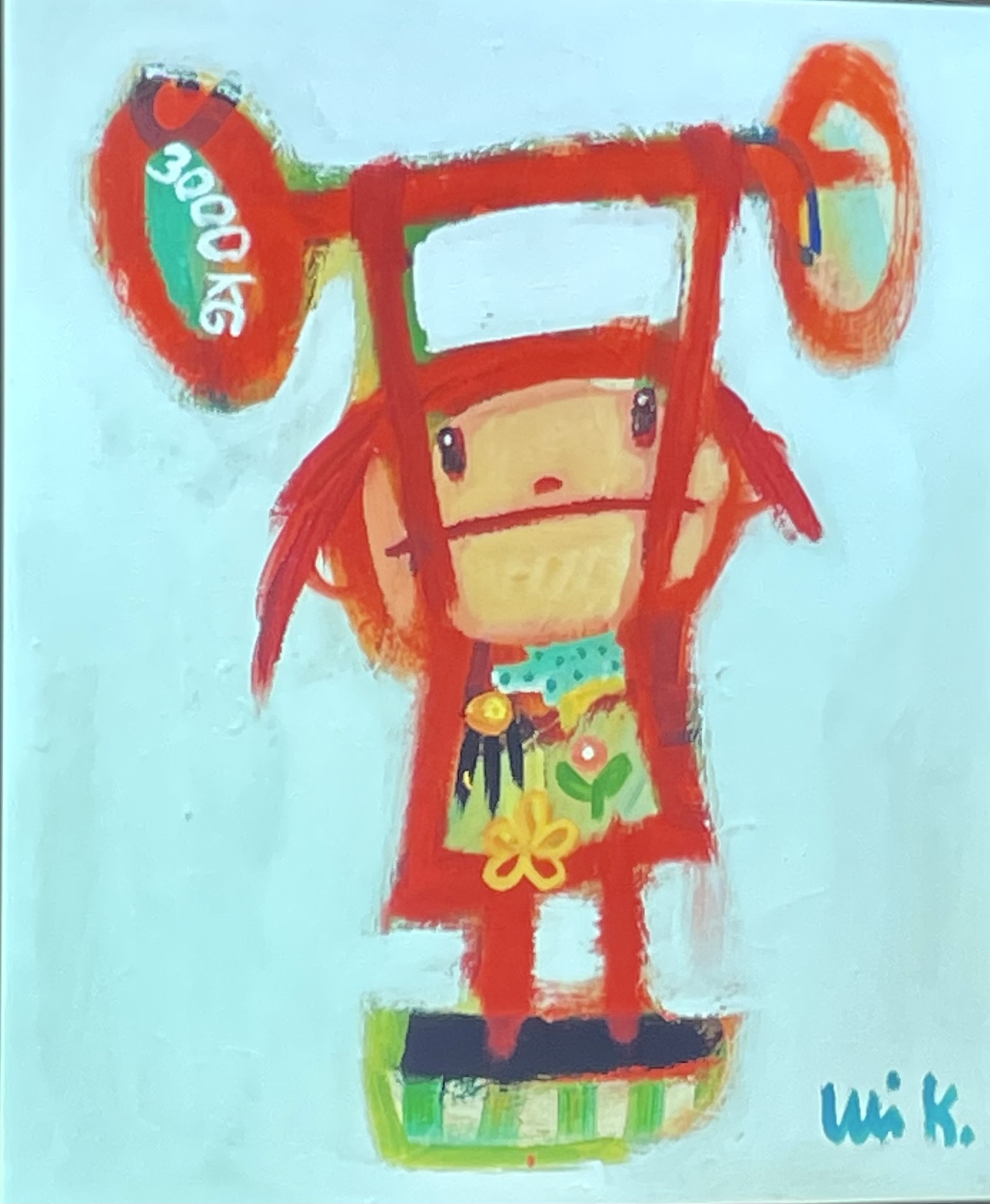 Besuch einer echten Künstlerin